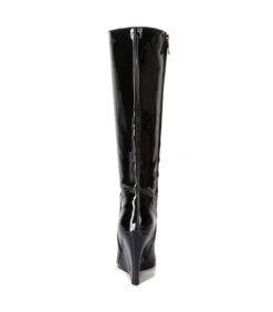 Giaro Stiefel ELLA Blockabsatz Schwarz Lack -Shoes Verkäufe giaro stiefelette ella lack schwarz 3