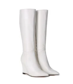 Giaro Stiefel ELLA Blockabsatz Weiss -Shoes Verkäufe giaro stiefelette ella weiss 4