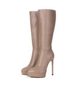 Giaro Stiefel SARAYA Beige -Shoes Verkäufe giaro stiefelette saraya braun 4