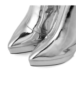 Giaro Stiefel SARAYA Liquid Silver -Shoes Verkäufe giaro stiefelette saraya liquid silver 7
