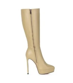 Giaro Stiefel SARAYA Nude Creme -Shoes Verkäufe giaro stiefelette saraya nude creme 4
