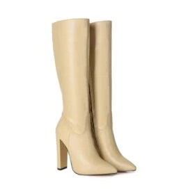 Giaro Stiefel TAKEN Creme -Shoes Verkäufe giaro stiefelette taken beige 4