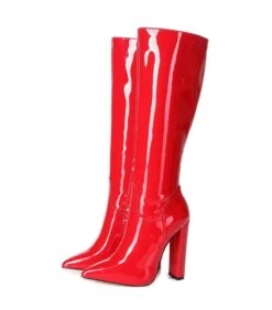 Giaro Stiefel TAKEN Lack Rot -Shoes Verkäufe giaro stiefelette taken lack rot 5