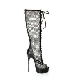 Giaro Plateau Stiefel MESHA Schwarz Matt -Shoes Verkäufe giaroplateau stiefel mesha schwarz matt 3