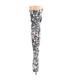 Overknee Stiefel ADORE-3000DP- Dollar Print -Shoes Verkäufe overknee stiefel adore 3000dp dollar print 16