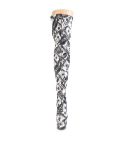 Overknee Stiefel ADORE-3000DP- Dollar Print -Shoes Verkäufe overknee stiefel adore 3000dp dollar print 6