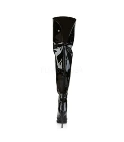 Overknee Stiefel COURTLY-3012 - Lack Schwarz -Shoes Verkäufe overknee stiefel courtly 3012 lack schwarz 3