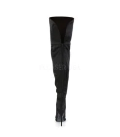 Overknee Stiefel COURTLY-3012 - Satin Schwarz -Shoes Verkäufe overknee stiefel courtly 3012 satin schwarz 3