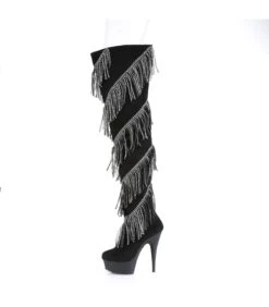 Overknee Stiefel DELIGHT-3065 Schwarz -Shoes Verkäufe overknee stiefel delight 3065 schwarz 2