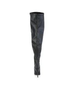 Overknee Stiefel SEDUCE-3000WC (Weitschaftstiefel) - Lederimitat Schwarz -Shoes Verkäufe overknee stiefel seduce 3000wc weitschaftstiefel lederimitat schwarz 3