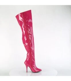 SEDUCE-3000WC Wide Calf/Weitere Wade - Overknee Stiefel - Pink Lack | Pleaser -Shoes Verkäufe overknee stiefel seduce 3000wc wide calf weitere wade pink lack pleaser 4