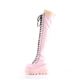 SHAKER-374 Overknee Stiefel - Pink Lack | DemoniaCult -Shoes Verkäufe overknee stiefel shaker 374 pink lack 2