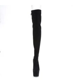 Plateau Overknee Stiefel ADORE-3008 - Schwarz -Shoes Verkäufe plateau overknee stiefel adore 3008 schwarz 2