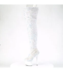 Plateau Overknee Stiefel ADORE-3020 - Weiß -Shoes Verkäufe plateau overknee stiefel adore 3020 weiss 3