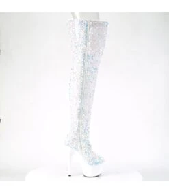 Plateau Overknee Stiefel ADORE-3020 - Weiß -Shoes Verkäufe plateau overknee stiefel adore 3020 weiss 5