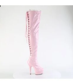 DELIGHT-3063 - Plateau Overknee Stiefel - Rosa Lack | Pleaser -Shoes Verkäufe plateau overknee stiefel delight 3063 rosa lack pleaser 4