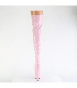FLAMINGO-3000 - Plateau Overknee Stiefel - Rosa Lack | Pleaser -Shoes Verkäufe plateau overknee stiefel flamingo 3000 rosa lack pleaser 2