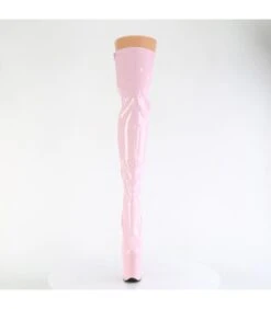 FLAMINGO-3000 - Plateau Overknee Stiefel - Rosa Lack | Pleaser -Shoes Verkäufe plateau overknee stiefel flamingo 3000 rosa lack pleaser 4