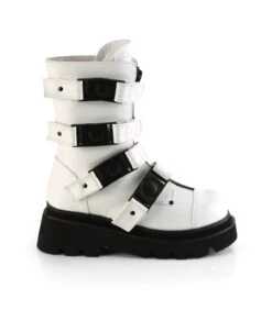 RENEGADE-55 Plateau Stiefel Weiss Matt | DemoniaCult 9 RENEGADE-55 Plateau Stiefel Weiss Matt | DemoniaCult -Shoes Verkäufe plateau stiefel renegade 55 weiss matt 4