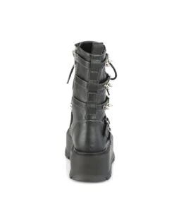 Plateau Stiefel SLACKER-165 Schwarz Matt | DemoniaCult -Shoes Verkäufe plateau stiefel slacker 165 schwarz matt 7