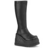 Plateau Stiefel STOMP-200 Schwarz Matt | DemoniaCult