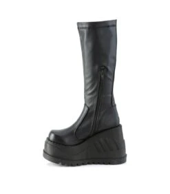 Plateau Stiefel STOMP-200 Schwarz Matt | DemoniaCult -Shoes Verkäufe plateau stiefel stomp 200 schwarz matt 2
