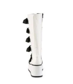 Plateau Stiefel TRASHVILLE-518 Weiß | DemoniaCult -Shoes Verkäufe plateau stiefel trashville 518 weiss 3