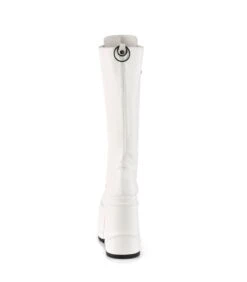 Plateau Stiefel WAVE-200 Weiss Matt | DemoniaCult -Shoes Verkäufe plateau stiefel wave 200 weiss matt 3