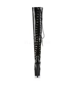Plateau Overknee Stiefel ADORE-3063 - Schwarz -Shoes Verkäufe pleaser adore 3063 blk 3