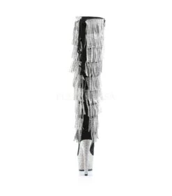 Pleaser Plateau Stiefel BEJEWELED-3019RSF-7 Schwarz -Shoes Verkäufe pleaser bejeweled 3019rsf 7 bpu srs 3