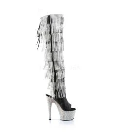 Pleaser Plateau Stiefel BEJEWELED-3019RSF-7 Schwarz -Shoes Verkäufe pleaser bejeweled 3019rsf 7 bpu srs 4