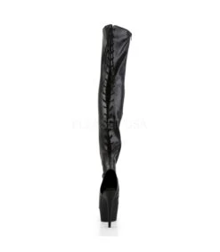 Plateau Overknee Stiefel DELIGHT-3017 - PU -Shoes Verkäufe pleaser delight 3017 bpu 3