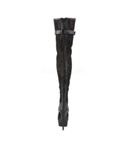Plateau Overknee Stiefel DELIGHT-3025ML - Spitze -Shoes Verkäufe pleaser delight 3025ml bpu m 3