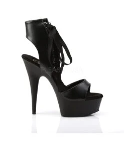 Plateau Stiefel Sandalette DELIGHT-600-14 - PU -Shoes Verkäufe pleaser delight 600 14 bpu m 4