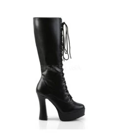 Plateau Stiefel ELECTRA-2020 - PU Schwarz -Shoes Verkäufe pleaser electra 2020 bpu 4