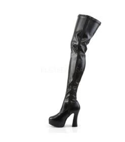 Overknee Stiefel ELECTRA-3000Z - Schwarz PU -Shoes Verkäufe pleaser electra 3000z b pu 2