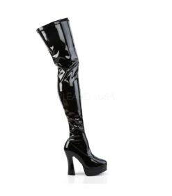 Overknee Stiefel ELECTRA-3000Z -Shoes Verkäufe pleaser electra 3000z blk 4