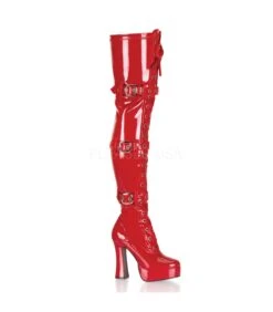 Overknee Stiefel ELECTRA-3028 - Lack Rot