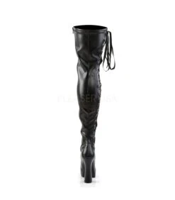 Overknee Stiefel ELECTRA-3050 - PU Schwarz -Shoes Verkäufe pleaser electra 3050 b pu 3