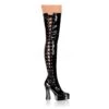 Overknee Stiefel ELECTRA-3050 - Lack Schwarz