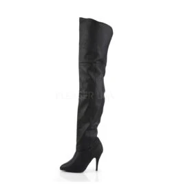 Pleaser Overknee Stiefel LEGEND-8868 Schwarz Leder (P) -Shoes Verkäufe pleaser legend 8868 blk 2