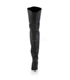 Pleaser Overknee Stiefel LEGEND-8868 Schwarz Leder (P) -Shoes Verkäufe pleaser legend 8868 blk 3