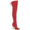 Pleaser Overknee Stiefel LEGEND-8899 Rot