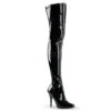 Overknee Stiefel SEDUCE-3000 - Lack Schwarz