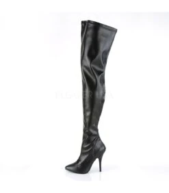 Overknee Stiefel SEDUCE-3000 - PU Schwarz -Shoes Verkäufe pleaser seduce 3000 bpu 2