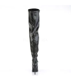Overknee Stiefel SEDUCE-3000 - PU Schwarz -Shoes Verkäufe pleaser seduce 3000 bpu 3