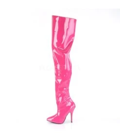Overknee Stiefel SEDUCE-3010 - Lack Hot Pink -Shoes Verkäufe pleaser seduce 3010 hp 2