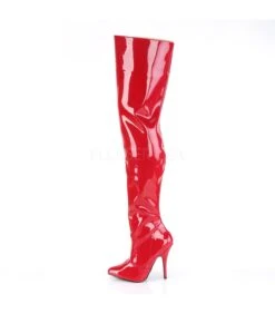 Overknee Stiefel SEDUCE-3010 - Lack Rot -Shoes Verkäufe pleaser seduce 3010 red 2