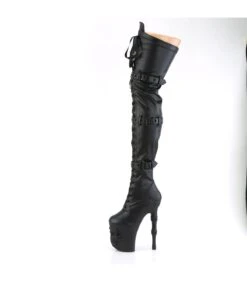 RAPTURE-3028 Overknee Stiefel - Schwarz Matt Mit Totenkopf | Pleaser -Shoes Verkäufe rapture 3028 overknee stiefel schwarz matt mit totenkopf pleaser 2