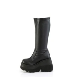 SHAKER-65WC Plateau Stiefel - Schwarz Matt | DemoniaCult -Shoes Verkäufe shaker 65wc plateau stiefel schwarz matt demonia 2